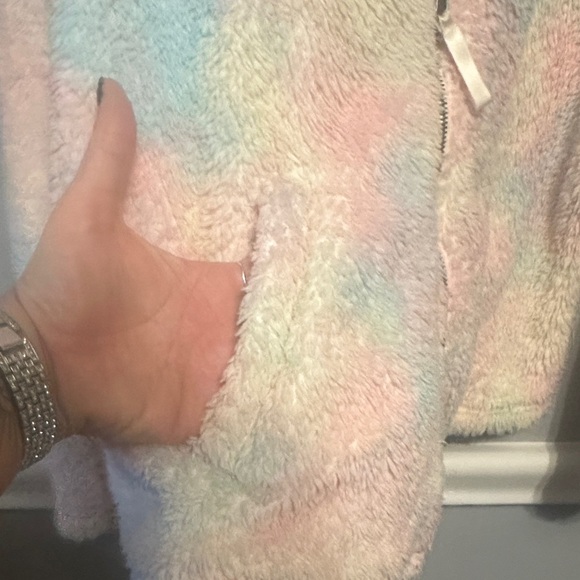 Torrid Multicolor Teddy Jacket - Picture 9 of 9